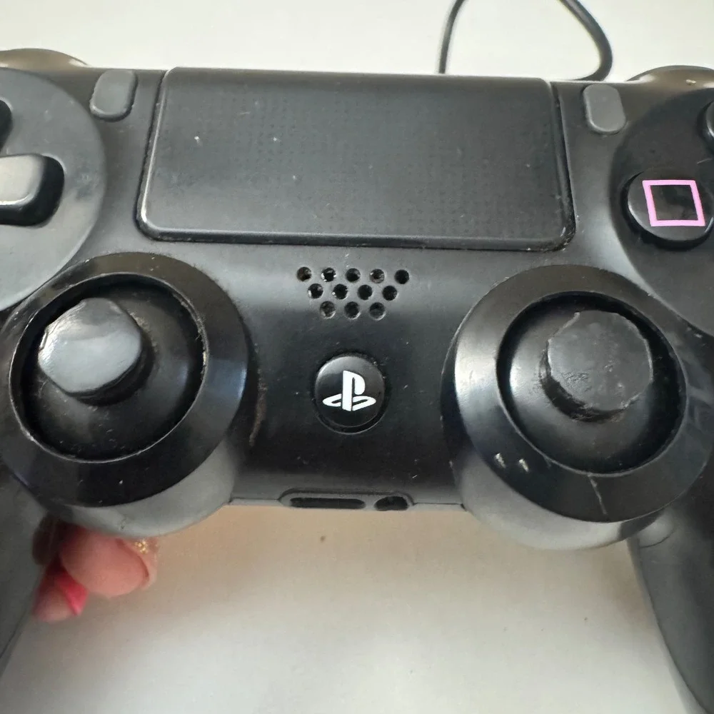 Sony PlayStation 4 DualShock 4 Wireless Controller Jet Black PS4 CUH-ZCT2U works